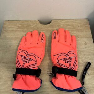 Girls Roxy Ski/ Snowboarding Gloves size Large girls